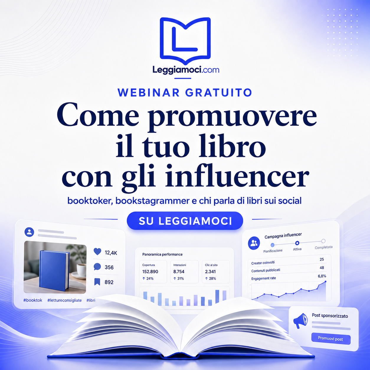 Promuovi il tuo libro con gli influencer